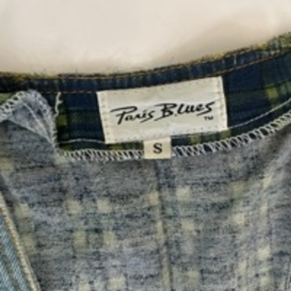 Women's Paris Blues Denim Vest Size S Blue - Picture 5 of 6